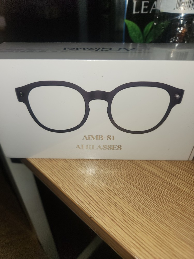 AiMB-S1 Bluetooth Smart Glasses, Black