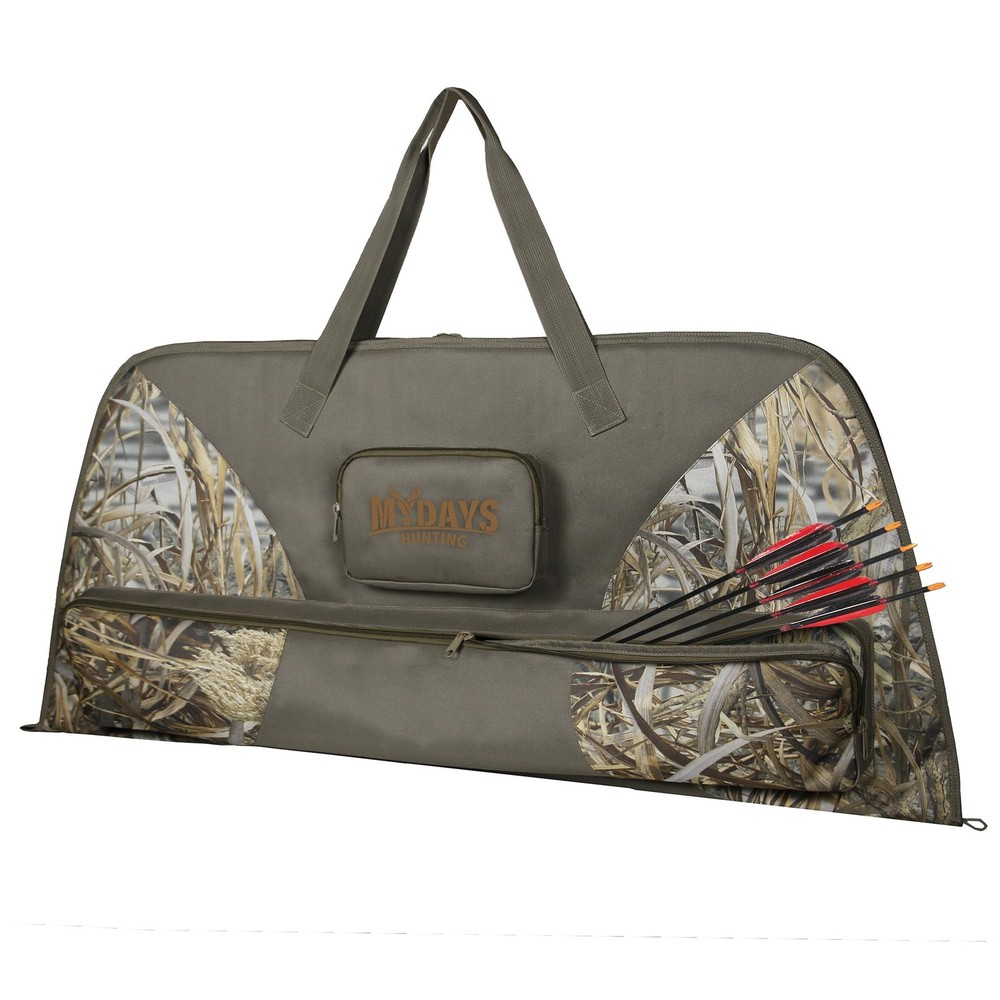 Compound Bow Case, Camo Soft Bow Case with Thick Protective Foam Padding for ...