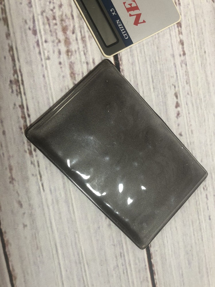 NEC Citizen X3 Solar Cell Thin Pocket Calculator w/Pouch & 2 Instruction Sheets