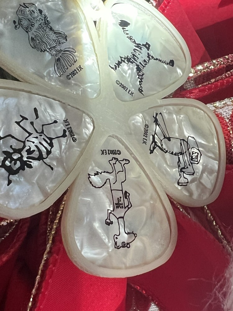 Jerry Garcia Guitar Pick ornament