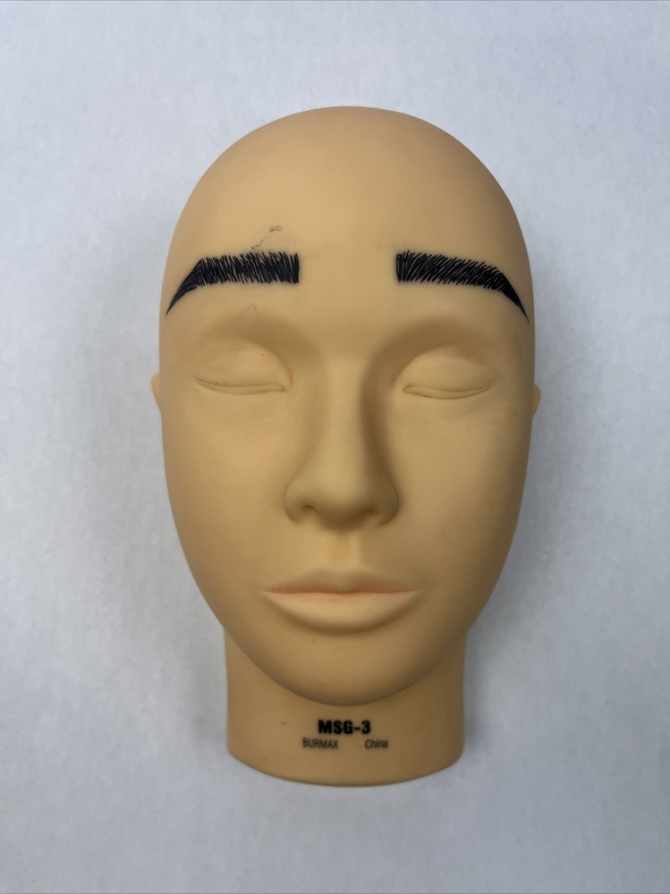 MSG-3 by Celebrity BURMAX Practice Massage Mannequin Face / Head