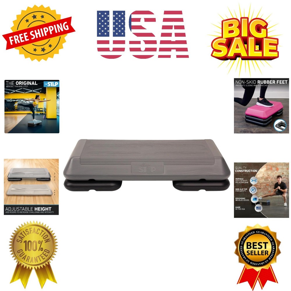 Exercise Step Platform, Circuit Size Stepper for Exercise at Home