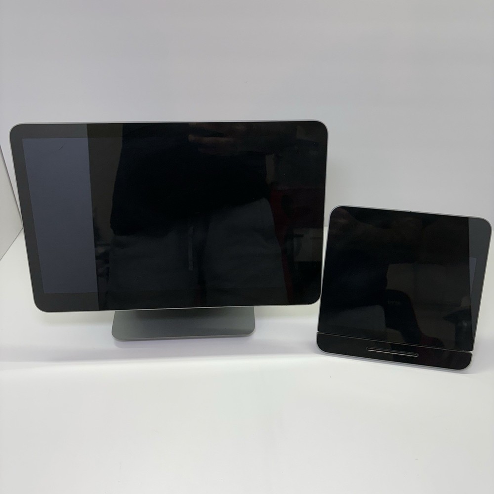 Square Register Model SPB1-01 POS w/Customer Display Card Reader SPB4-01 (Read)