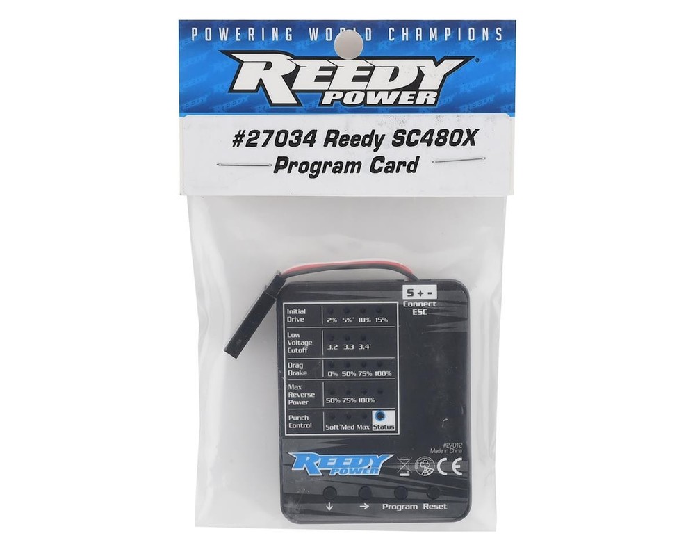 Reedy SC480X Program Card [ASC27034]
