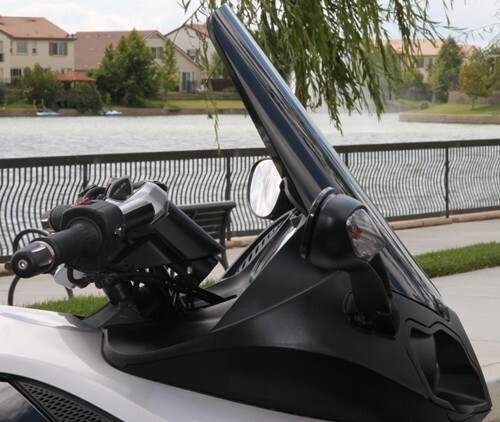 Calsci Tinted 19.5" Windshield for Spyder RS, RSS, GS