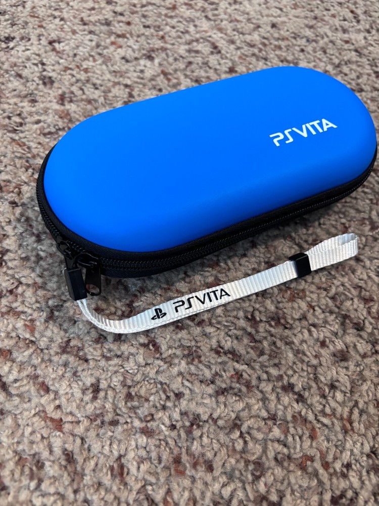 PS VITA Carrying case blue/ strap