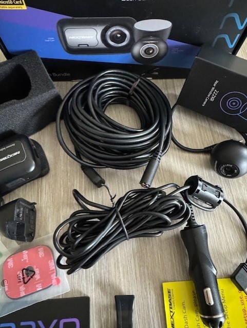 Nextbase 222XR Dash Cam Front and Rear Bundle - only 1 left!