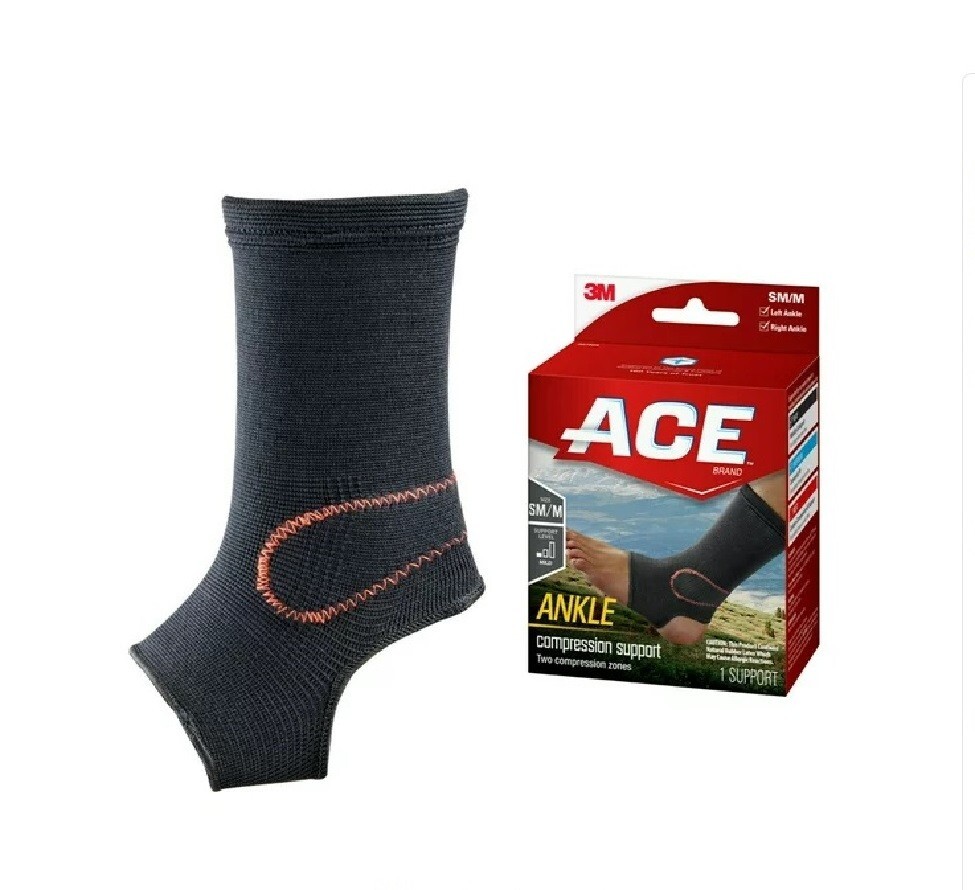 ACE™ Compression Ankle Support, Small/Medium