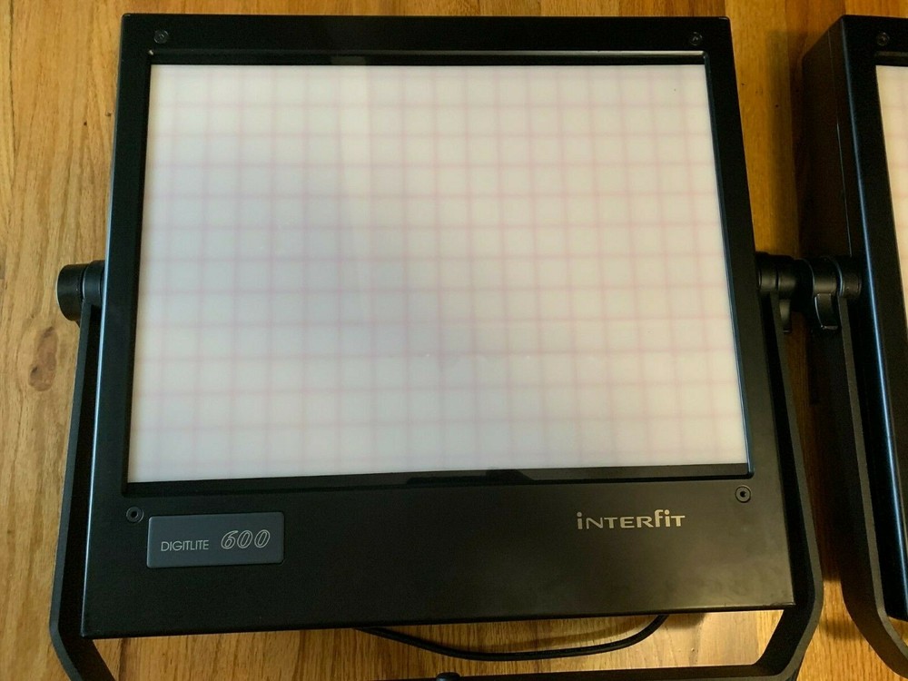 Two Interfit DigiLite Fluorescent Light Panels