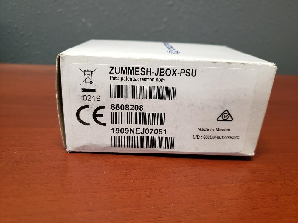 Crestron ZUMMESH-JBOX-PSU Mounted Power Supply Box