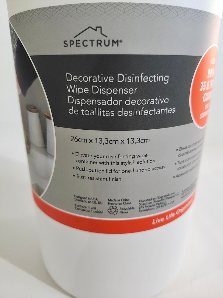 Disinfectant Wipes Dispenser Container Jumbo Size