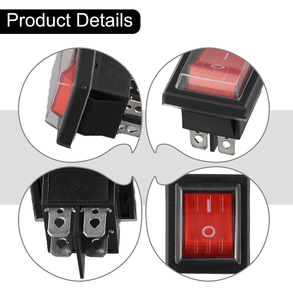 High Quality Rocker Switch Power Button 37*30*33mm Power ON/OFF Device