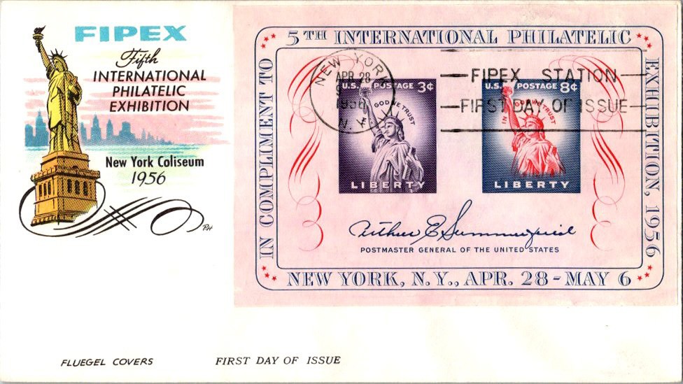 United States Scott 1075 Unaddressed.