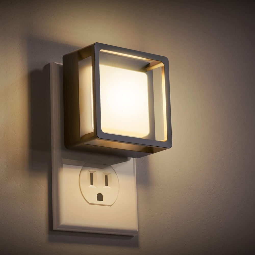 DORESshop LED Night Light, Lights Plug Into Wall [2 Pack] Soft White
