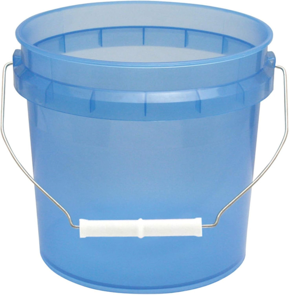 1 Gallon Translucent Pail - Blue