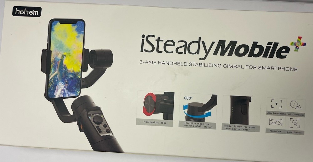Hohem iSteady Mobile Plus kit 3-axis Gimbal Stabilizer for iOS /Android