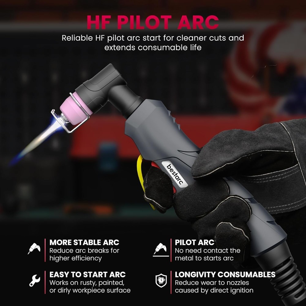 Efficient Plasma Cutter for Home and Workshop Use with Powerful Performance