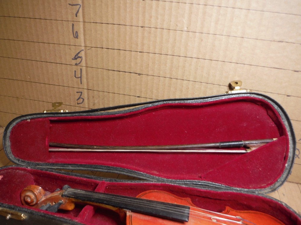 vintage miniature violin