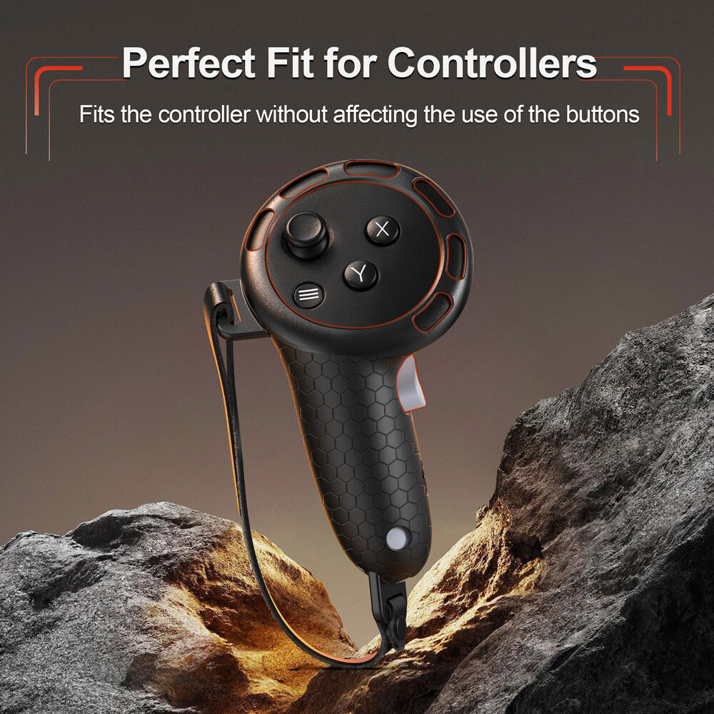 Controller Covers Protector for Meta Quest 3/3S Controller Silicone Grip Cover