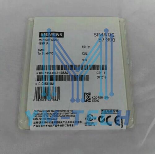 New SIEMENS 6ES7 953-8LL31-0AA0 6ES7953-8LL31-0AA0 Memory Card Module