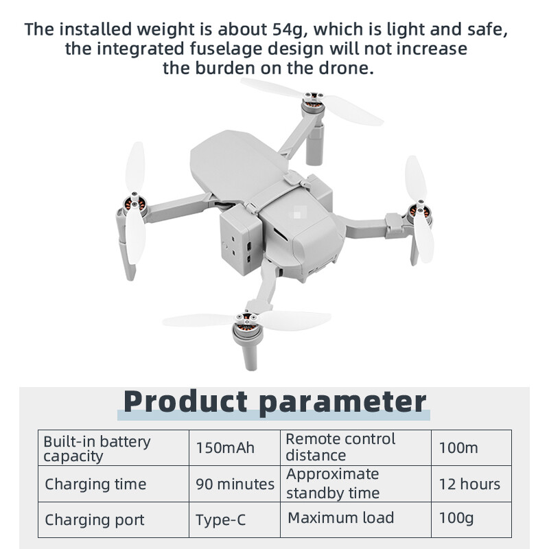 Air Drop Drone Thrower Release Device Kit for DJI Mavic Mini 2 for Bait Hook