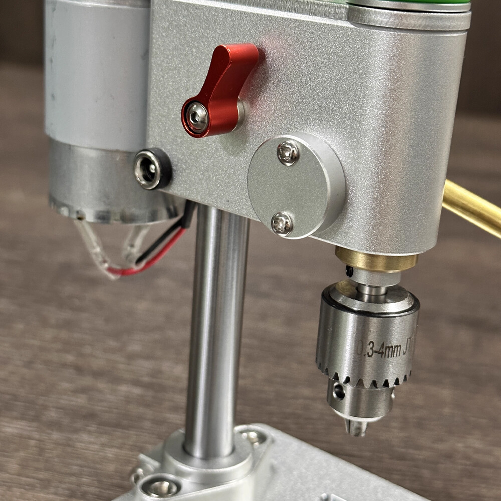 Micro Bench Drill 0.3-4mm Mini Drilling Machine Precision Watch Repair Tool 220V