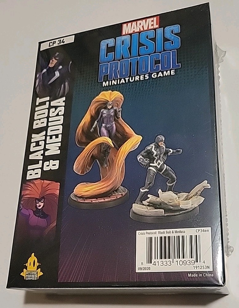 Marvel Crisis Protocol: Black Bolt and Medusa