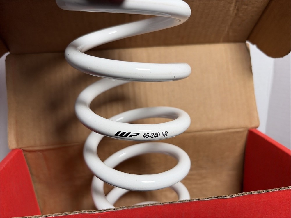 WP 45-240 I/R Rear Shock Spring White Used