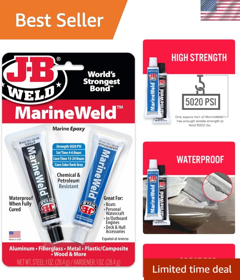 8272 MarineWeld Marine Epoxy - 2 oz.