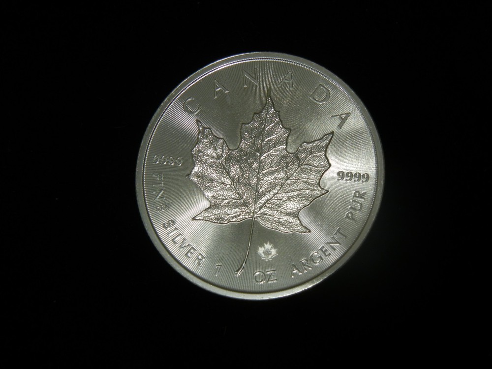 2014 CANADA MAPLE LEAF .999 SILVER FIVE DOLLAR ELIZABETH II