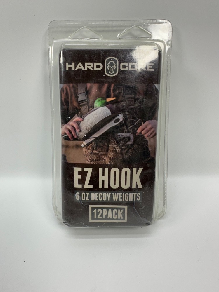 Hardcore Waterfowl EZ Hook Decoy Weights 12 Pack - 6 Oz Weights