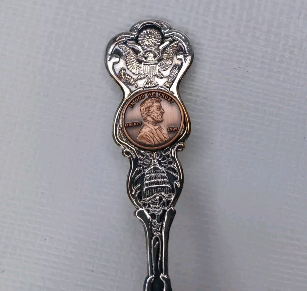 Vintage Collection Silver Plated Penny Bell