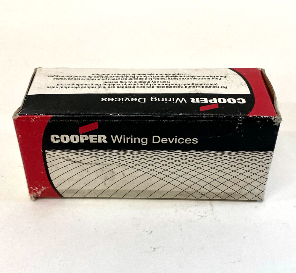 Cooper 5361B Brown 20A 125V Single Receptacle