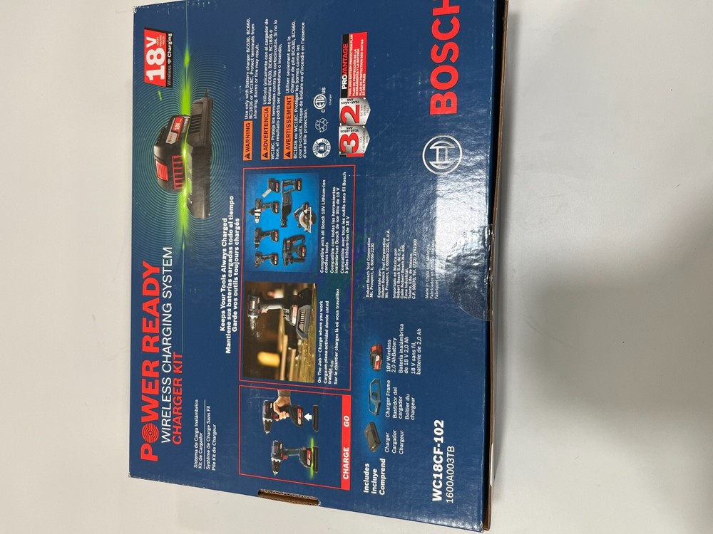 Bosch WC18CF-102 Wireless Charging System Kit | 1600A003TB