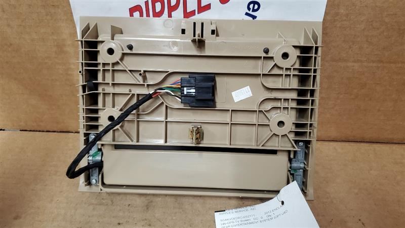 TAN OVERHEAD DVD PLAYER SCREEN 2ND ROW 07-14 ESCALADE