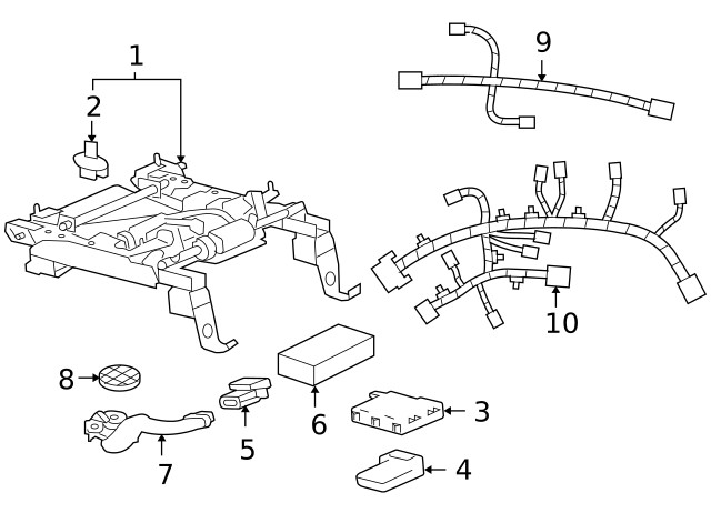Genuine GM Harness 88950640