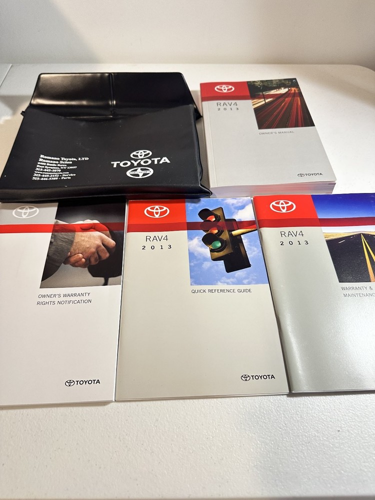 2013 Owners RAV4 Owner's Manual Set