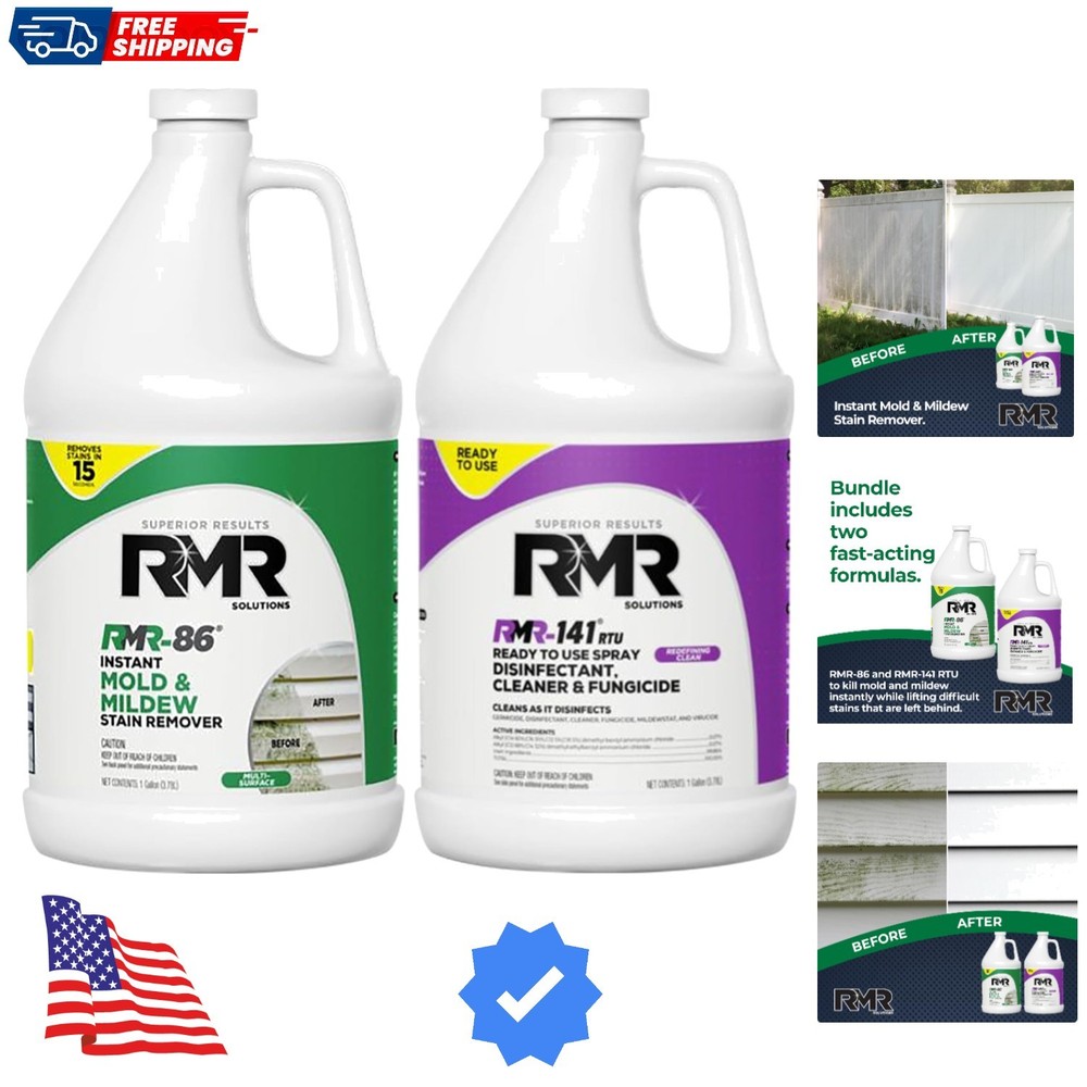 DIY Mold Remover Bundle - Complete Mold Killer & Stain Remover Bundle - Mold ...