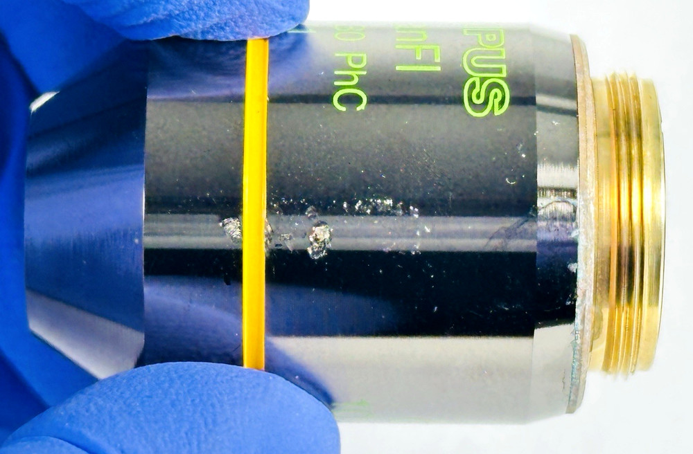 Olympus CPlanFl 10x/0.30 PhC Infinity Microscope Objective Phase Contrast