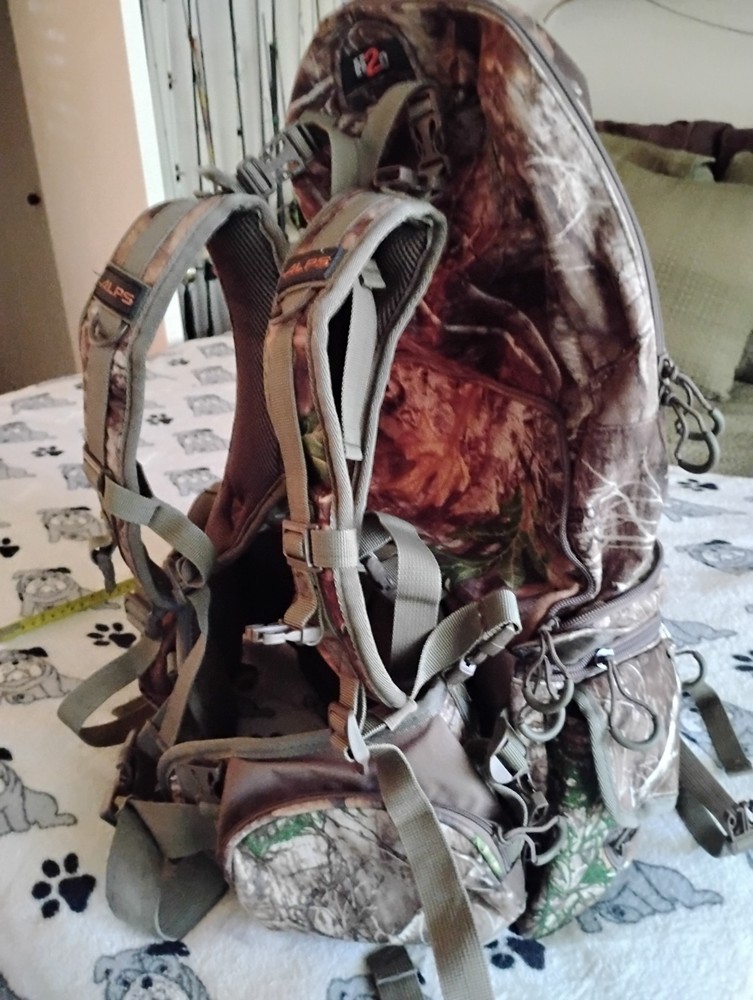 Real Tree Camouflage Alps H2O Back Pack