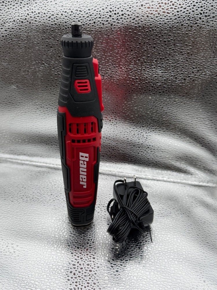 BAUER [58162] 8V CORDLESS VARIABLE SPEED ROTARY TOOL & CHARGER