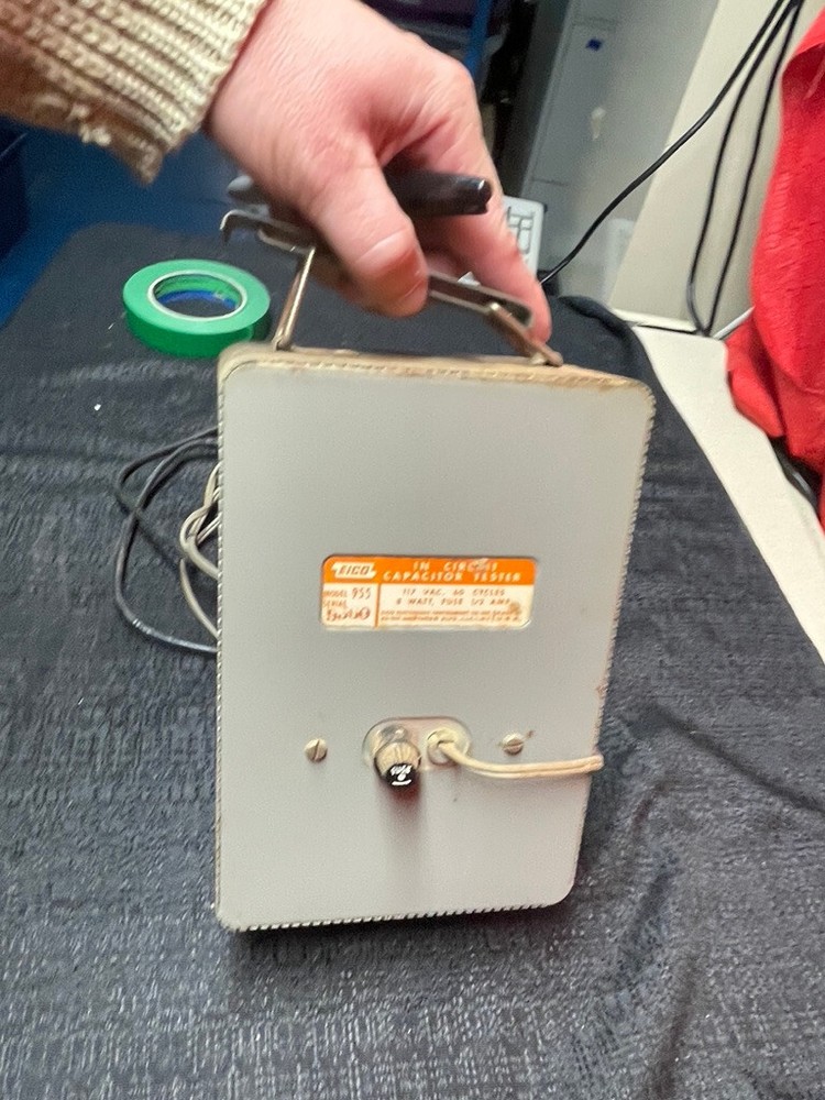 vintage EICO model 955 in circuit capacitor tester