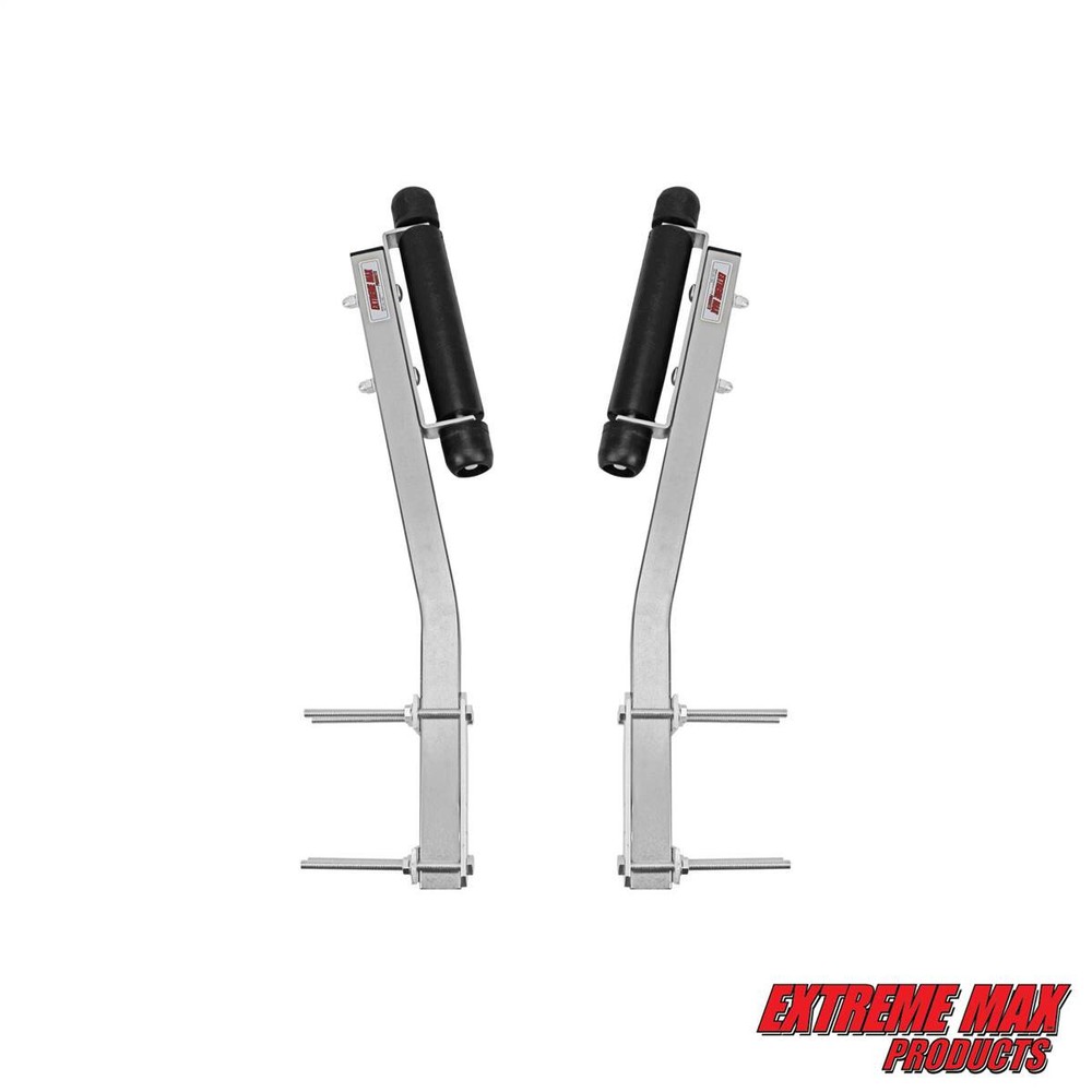 Extreme Max 3005.3825 Side-Mount Boat Trailer Roller Guide-On Pair