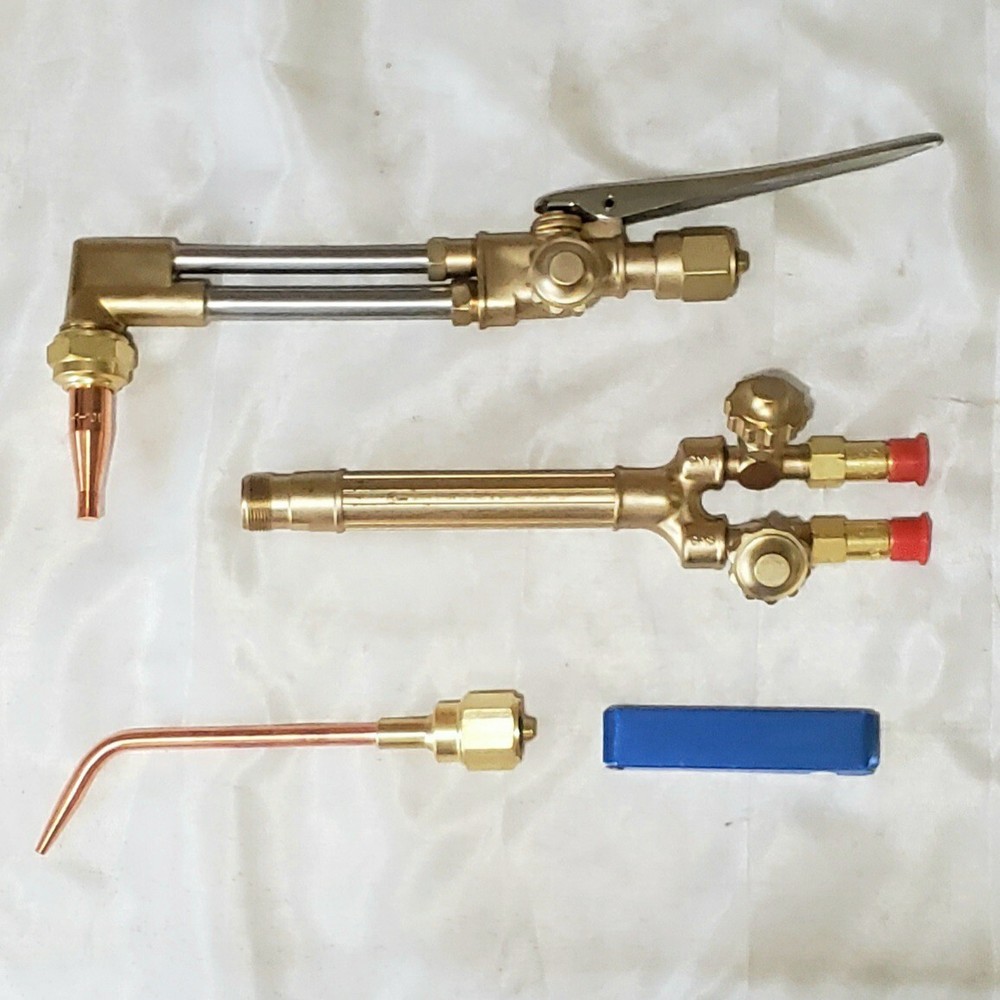 Olsen Victor Style Cutting Welding Torch Set Attachment Handle Brazing Tip