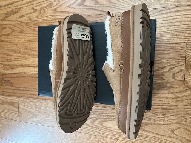 UGG Mens NORMAD Slipper Size 7 Chestnut NIB