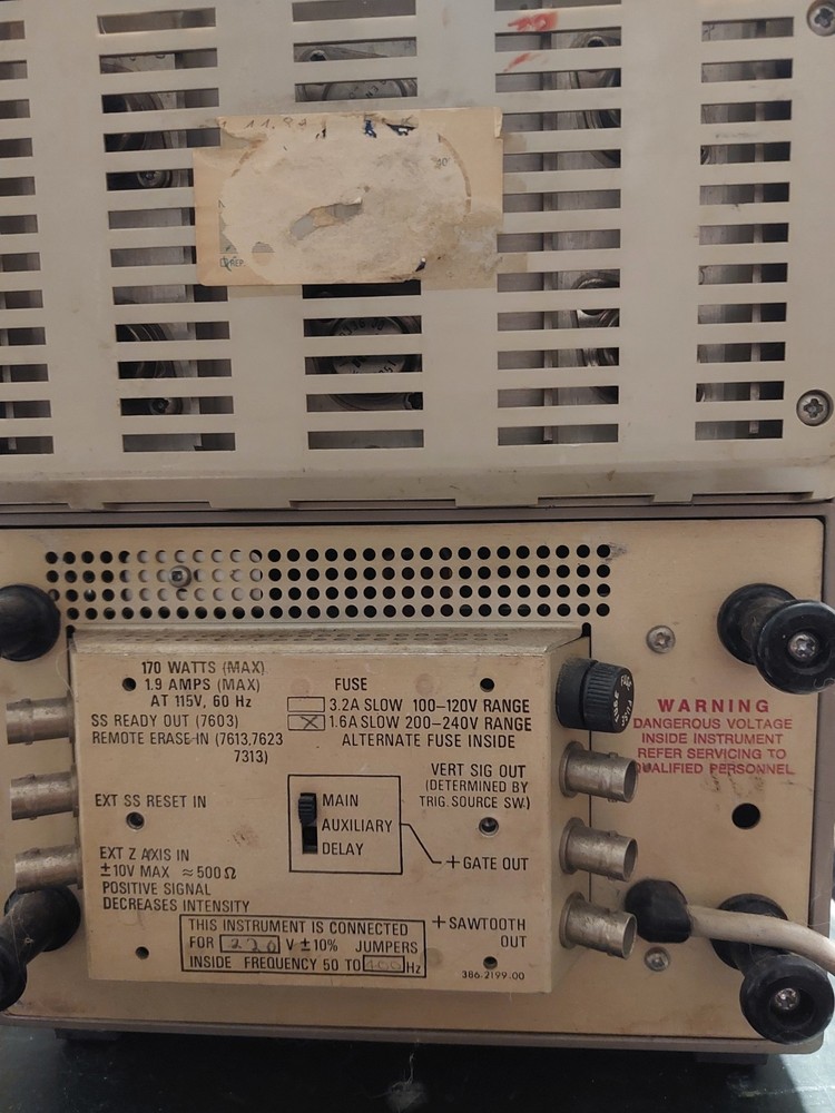 Tectronix 7313 Storage Oscilloscope Oscilloscope