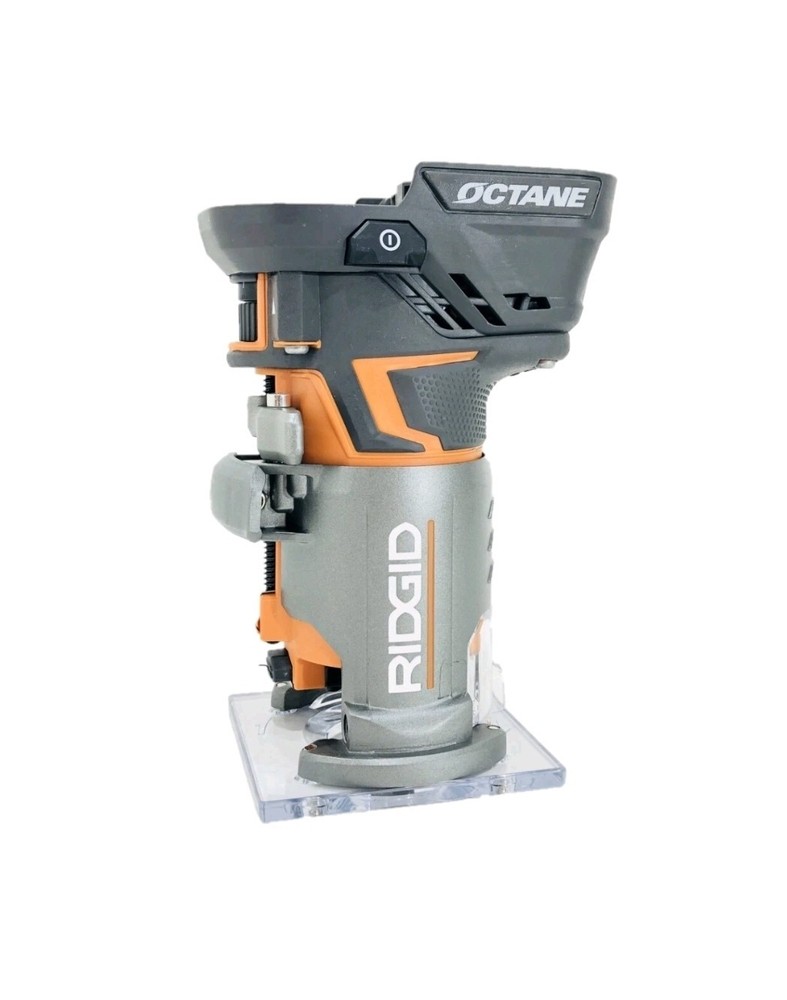 RIDGID 18-Volt R860443B Brushless Cordless Compact Fixed BaseRouter open box