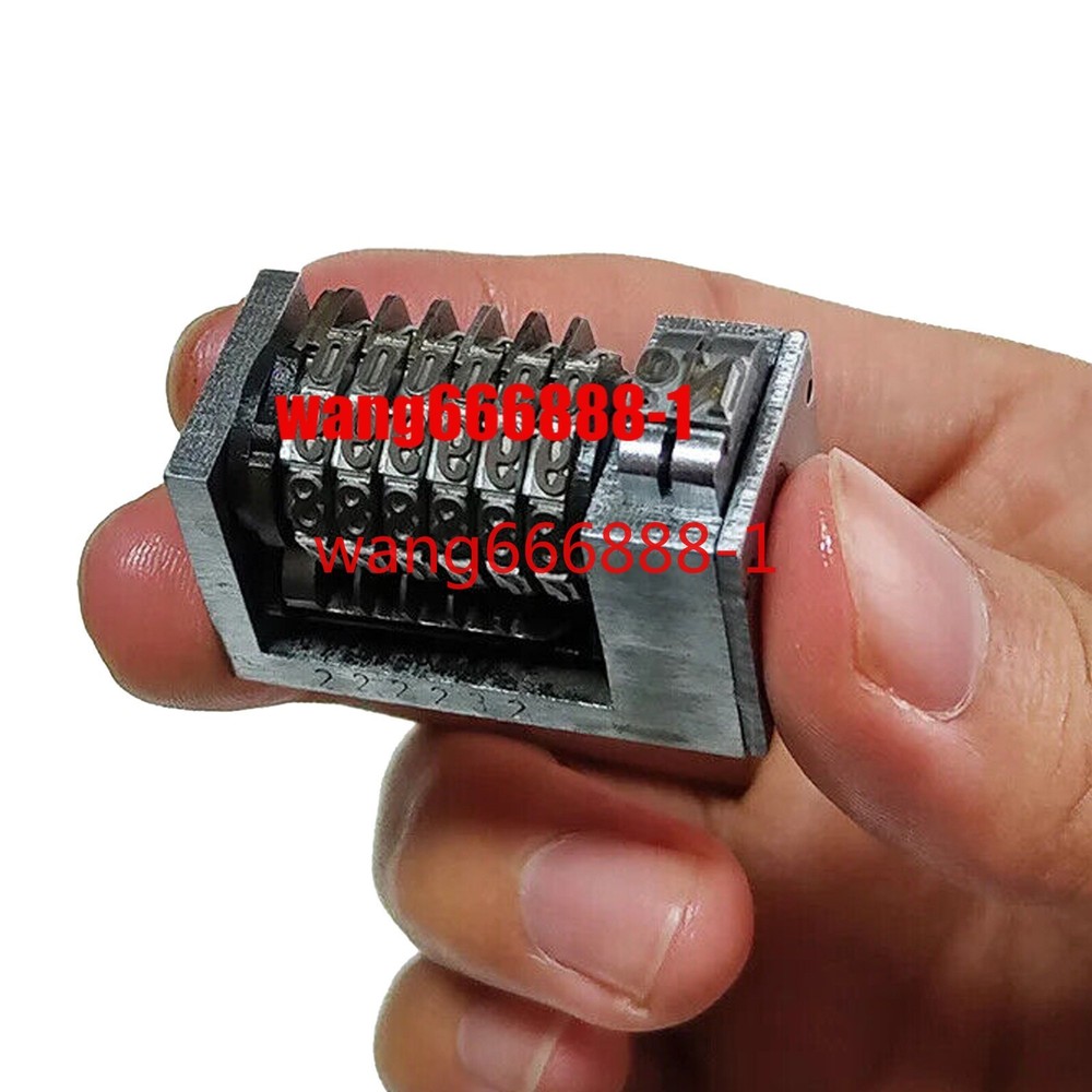 6Digit 4X8 Roman Backward Printing Machine Mini Small Printer Numbering Machine