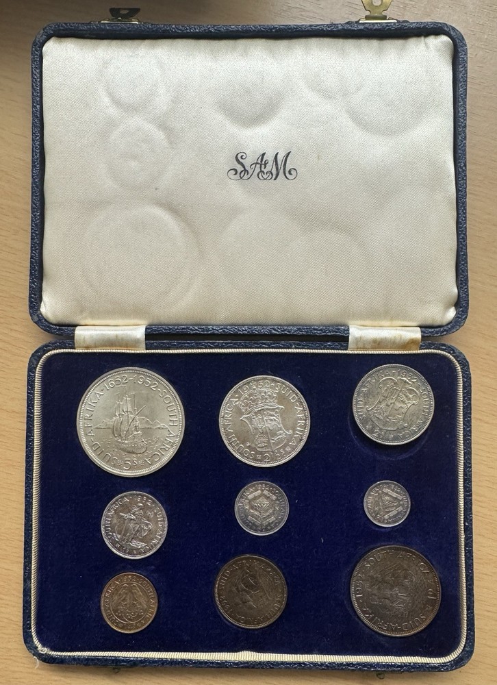 1952 south Africa proof set