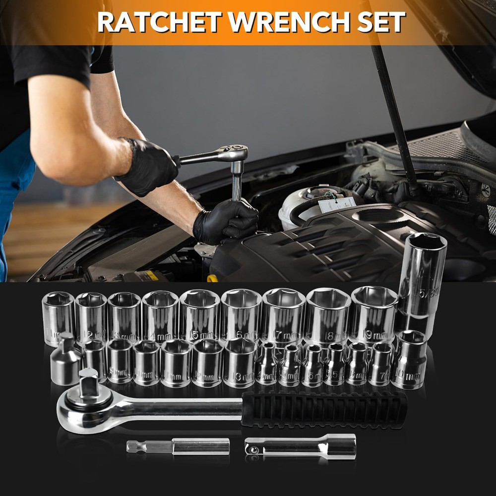 157-Piece General Household Tool Kit with Toolbox Storage Case